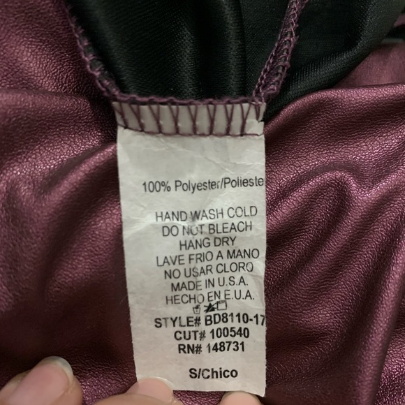 BLUEBLUSH Stunning metallic dress, assymetrical - Picture 6 of 11